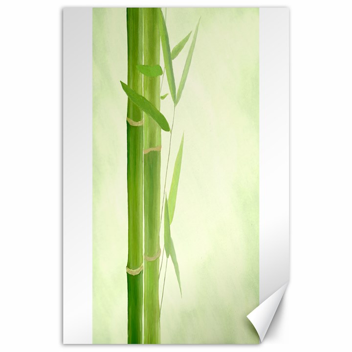 Bamboo Canvas 24  x 36  (Unframed)