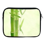 Bamboo Apple iPad Zippered Sleeve Front