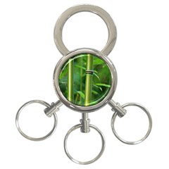 Bamboo 3-ring Key Chain