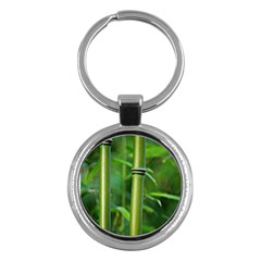 Bamboo Key Chain (round)