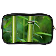 Bamboo Travel Toiletry Bag (two Sides)