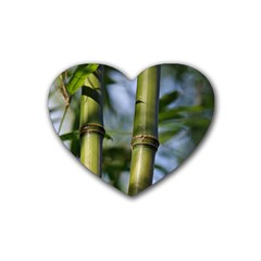 Bamboo Drink Coasters (heart) by Siebenhuehner