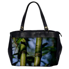 Bamboo Oversize Office Handbag (one Side)