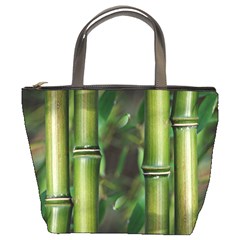 Bamboo Bucket Handbag by Siebenhuehner