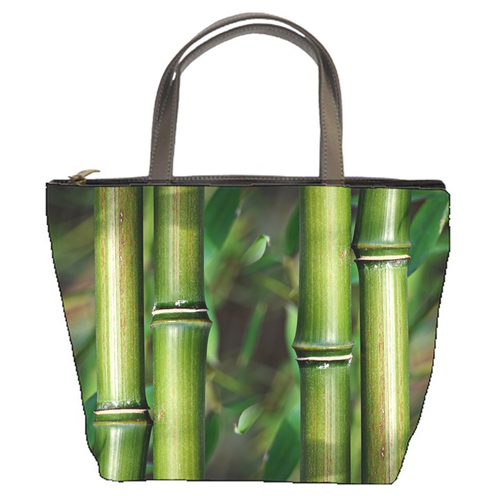 Bamboo Bucket Handbag