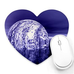 Ball Mouse Pad (heart) by Siebenhuehner