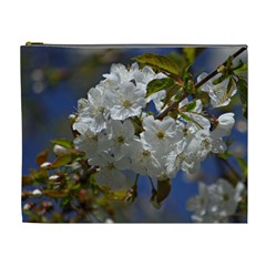 Cherry Blossom Cosmetic Bag (xl) by Siebenhuehner