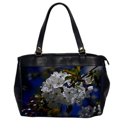 Cherry Blossom Oversize Office Handbag (one Side) by Siebenhuehner