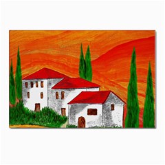 Mediteran Postcard 4 x 6  (10 Pack) by Siebenhuehner