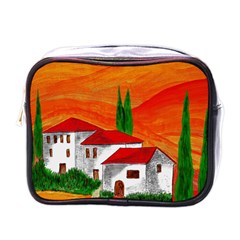 Mediteran Mini Travel Toiletry Bag (one Side) by Siebenhuehner