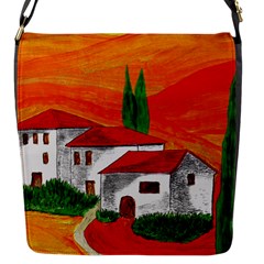 Mediteran Flap Closure Messenger Bag (small) by Siebenhuehner