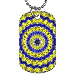 Mandala Dog Tag (one Sided) by Siebenhuehner