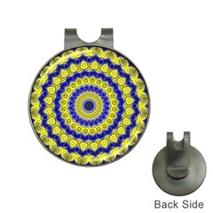 Mandala Hat Clip With Golf Ball Marker by Siebenhuehner