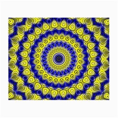 Mandala Glasses Cloth (small, Two Sided) by Siebenhuehner