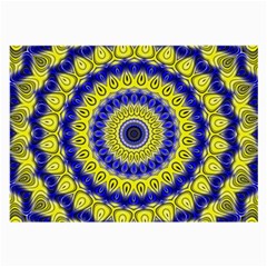 Mandala Glasses Cloth (large, Two Sided) by Siebenhuehner