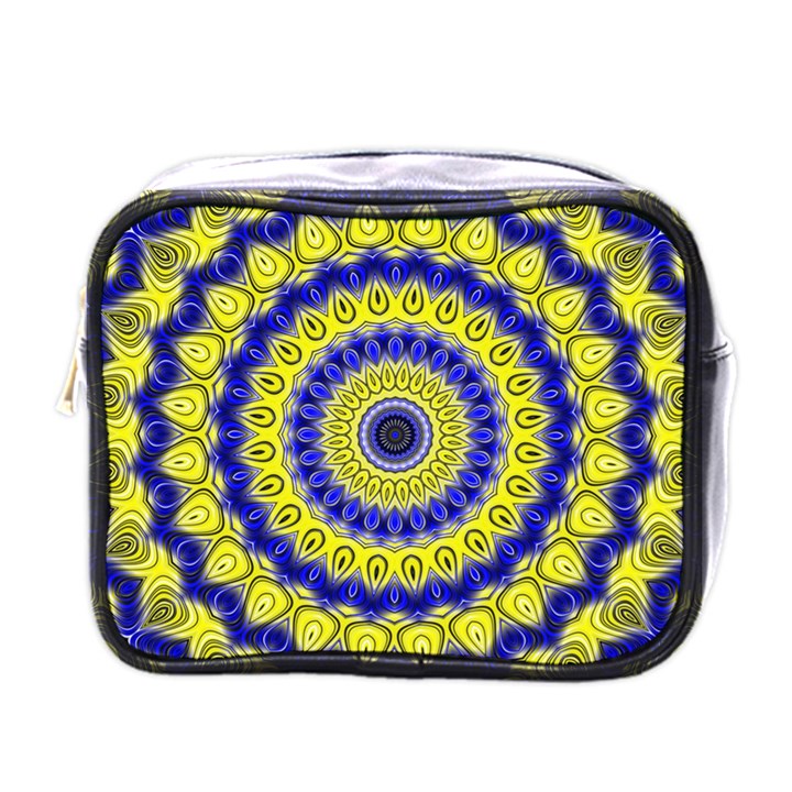 Mandala Mini Travel Toiletry Bag (One Side)