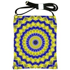 Mandala Shoulder Sling Bag by Siebenhuehner