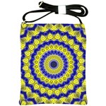 Mandala Shoulder Sling Bag Front