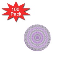 Mandala 1  Mini Button (100 Pack) by Siebenhuehner