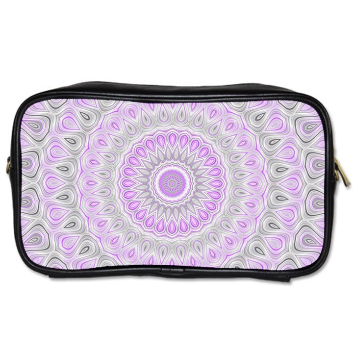 Mandala Travel Toiletry Bag (Two Sides)