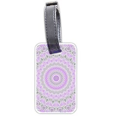 Mandala Luggage Tag (one Side) by Siebenhuehner