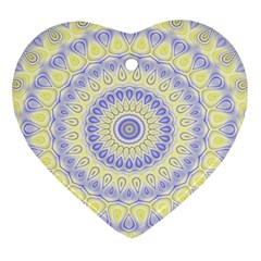 Mandala Heart Ornament by Siebenhuehner