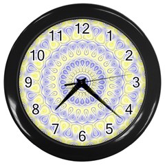 Mandala Wall Clock (black) by Siebenhuehner