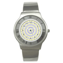 Mandala Stainless Steel Watch (slim) by Siebenhuehner