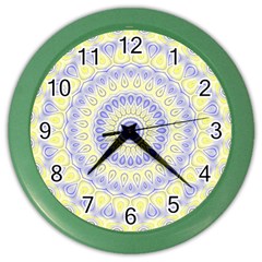 Mandala Wall Clock (color) by Siebenhuehner