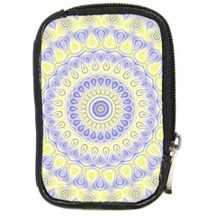 Mandala Compact Camera Leather Case by Siebenhuehner