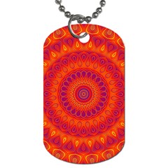 Mandala Dog Tag (two-sided)  by Siebenhuehner