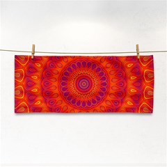 Mandala Hand Towel by Siebenhuehner