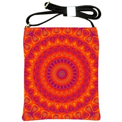 Mandala Shoulder Sling Bag by Siebenhuehner