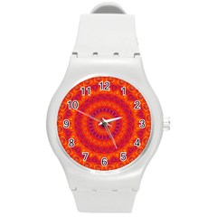 Mandala Plastic Sport Watch (medium) by Siebenhuehner