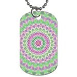 Mandala Dog Tag (Two-sided)  Front