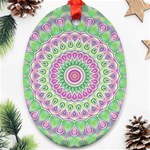 Mandala Oval Ornament (Two Sides) Front