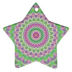 Mandala Star Ornament (two Sides) by Siebenhuehner