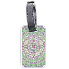 Mandala Luggage Tag (one Side) by Siebenhuehner