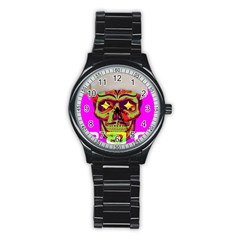 Rad Xmas Sport Metal Watch (black) by Contest1703413