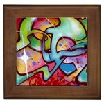 Graffity Framed Ceramic Tile Front