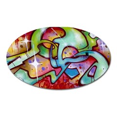 Graffity Magnet (oval) by Siebenhuehner