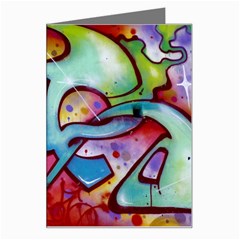 Graffity Greeting Card by Siebenhuehner