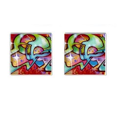 Graffity Cufflinks (square) by Siebenhuehner