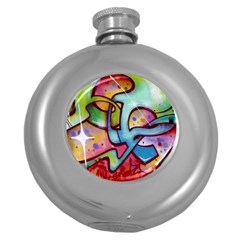 Graffity Hip Flask (round) by Siebenhuehner