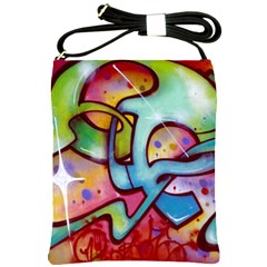 Graffity Shoulder Sling Bag by Siebenhuehner