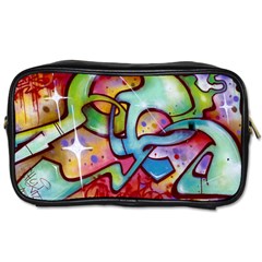 Graffity Travel Toiletry Bag (two Sides) by Siebenhuehner