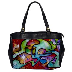 Graffity Oversize Office Handbag (one Side) by Siebenhuehner