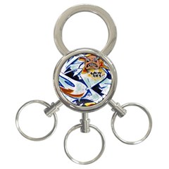 Graffity 3-ring Key Chain by Siebenhuehner