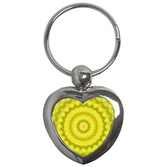 Mandala Key Chain (heart) by Siebenhuehner