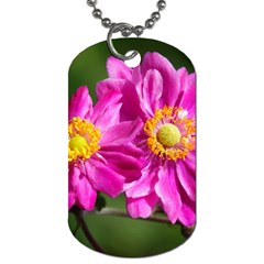 Flower Dog Tag (one Sided) by Siebenhuehner